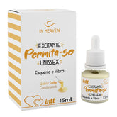 Intt en el cielo permítete lubricante y gel íntimo sabor leche condensada 15mL 15g