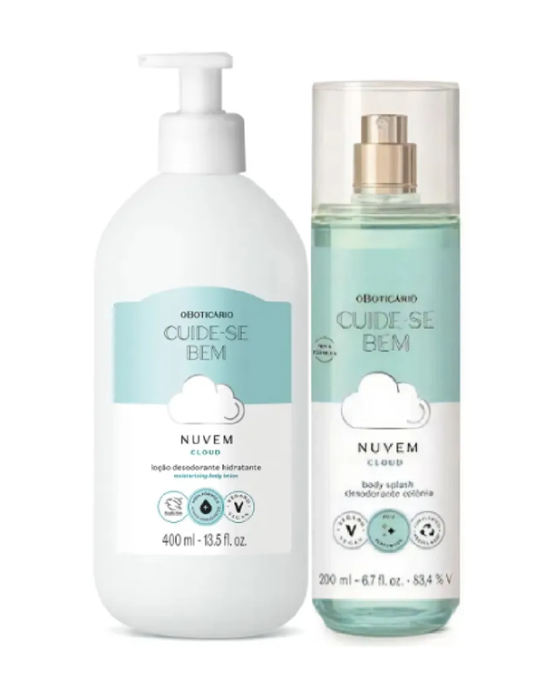 Kit Nuvem (hidratante + body splash)