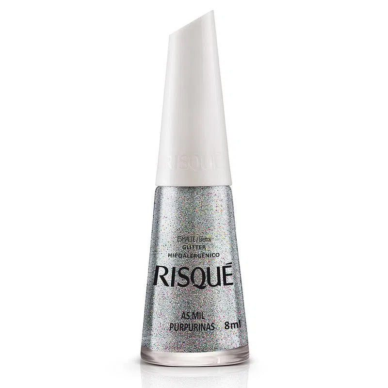 Risqué Glitter Enamel As Mil Purpurinas 8ml