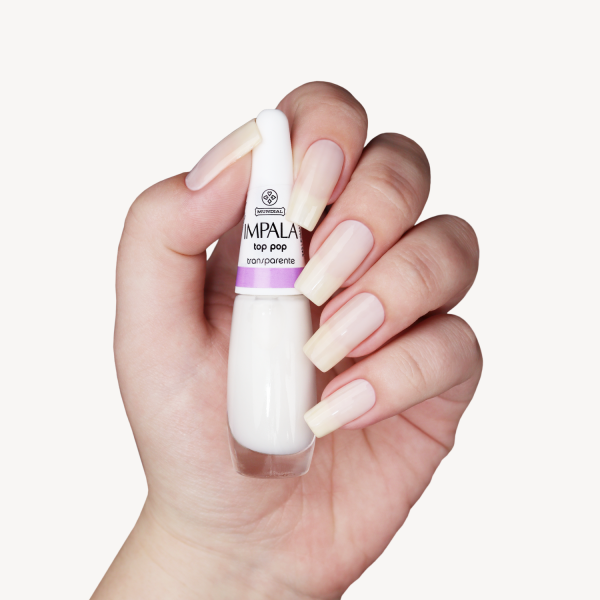 Impala Transparent Nail Polish Top Pop