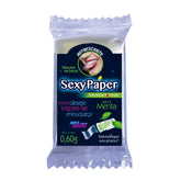 Lâmina do Beijo Sexypaper Menta - 20 Lâminas