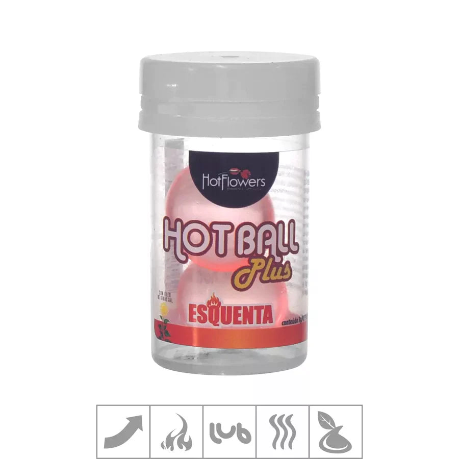 BOLINHA FUNCIONAL HOT FLOWERS COM 2UN (ST582) - PLUS ESQUENTA